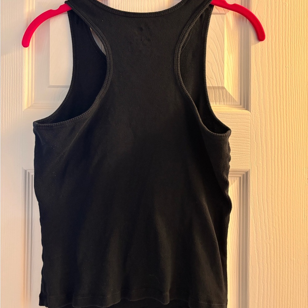 Hello Kitty Black Ribbed Tank Top - Picture 3 of 3